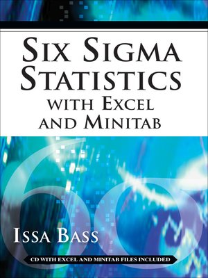 cover image of Six Sigma Statistics with Excel and Minitab